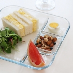 글라스 식판 내열유리 유리식판 칸칸 플레이트 나눔접시 다이어트