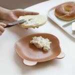 테디플레이트 6인치 3color 귀여운 곰돌이접시 유아동 간식접시 다용도 도자기 접시 홈카페