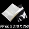 PP ( 60 X 210 X 260 )