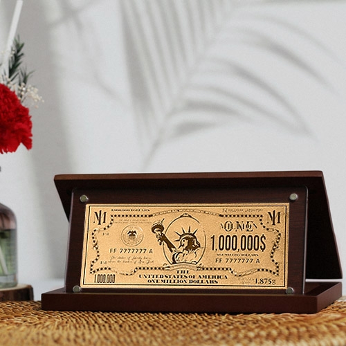 소망담은 형압 순금카드 상패 24k 99.9% 개업선물 승진선물 취업선물