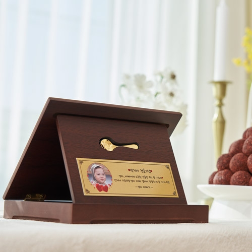 순금 금수저 상패 가로