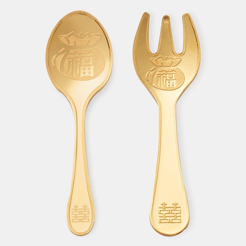 순금 금수저 금포크 24k