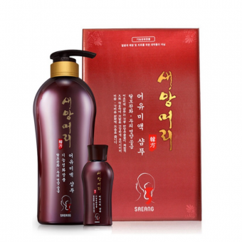 한방 어유미액 샴푸 기능성 탈모샴푸 단품 500ml+60ml 세트 (비듬+염증 완화기능포함)