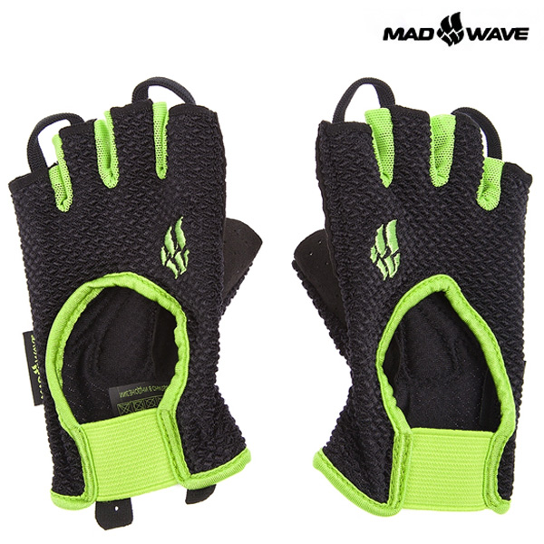 WOMENS TRAINING GLOVES(BLACK) MAD WAVE 훈련용품 헬스 장갑