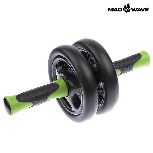 DOUBLE EXERCISE WHEEL(BLACK) MAD WAVE 훈련용품 운동기구