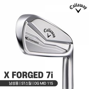 24 캘러웨이 X FORGED 포지드 (ST스틸 DG MID 115) 남성용 아이언 7I 세트