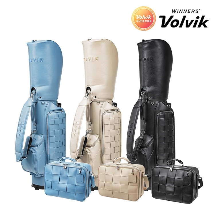 24 볼빅 VOLVIK VBDB 프라임 위빙 보스턴백 휠캐디백 세트
