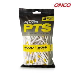 온코 PTS 우드티 옐로우 69mm 100개입