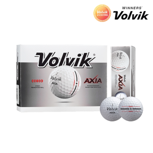 볼빅 엑시아 AXIA 듀얼코어 우레탄 3피스 골프공 12구