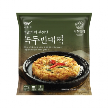 [회원전용프로모션] 부침명장 녹두빈대떡 400g