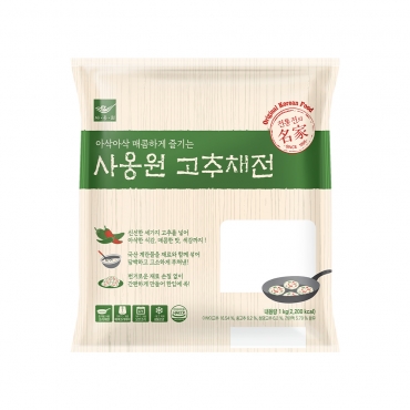 사옹원 고추채전 1kg
