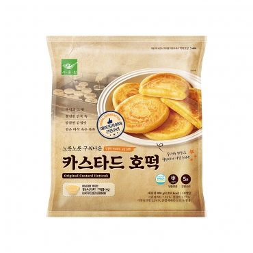 카스타드호떡 800g