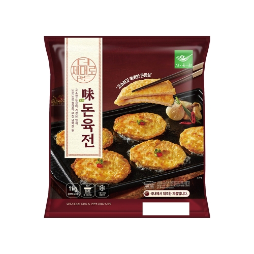 [회원전용프로모션] 더 제대로 만든 味돈육전 1kg