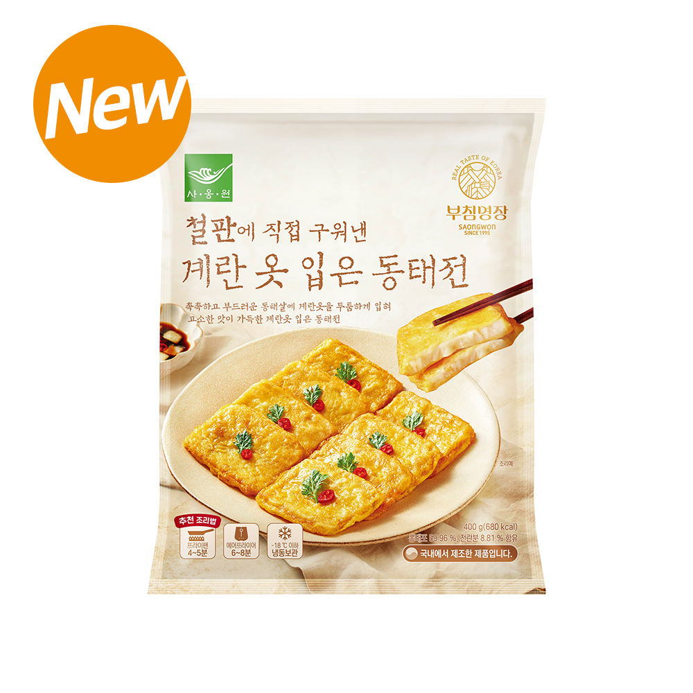계란옷 입은 동태전 400g