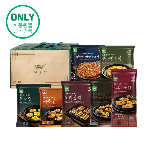 2025년 사옹원 선물세트 (7종 7팩)