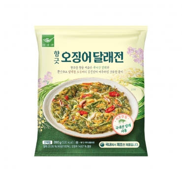 향긋 오징어 달래전 260g