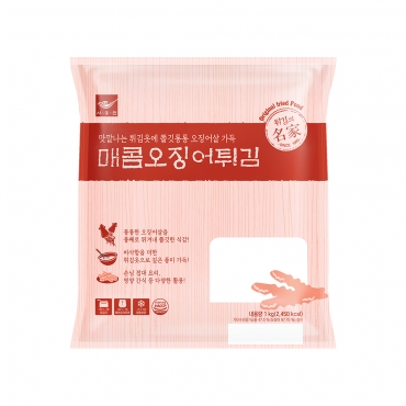 매콤 오징어튀김 1kg