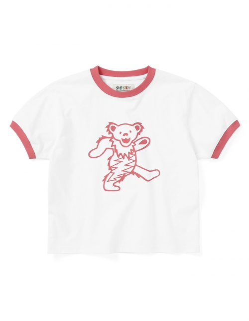 디스이즈네버댓 GD Lightning Bear W Tee Pink