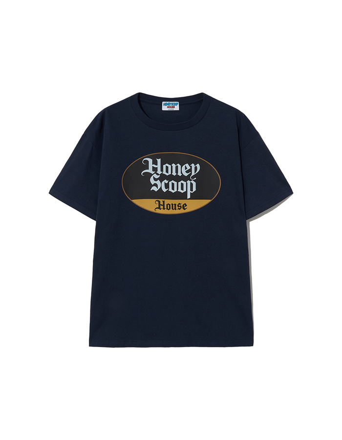 허니스쿱하우스 REF BR TEE NAVY