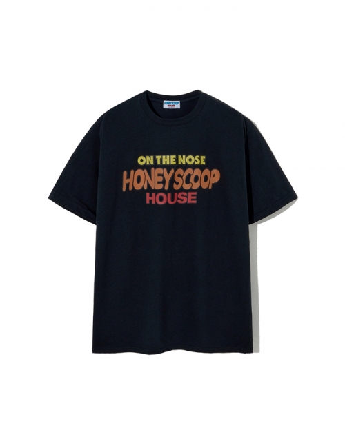 허니스쿱하우스 HSH LOGO TEE BLACK