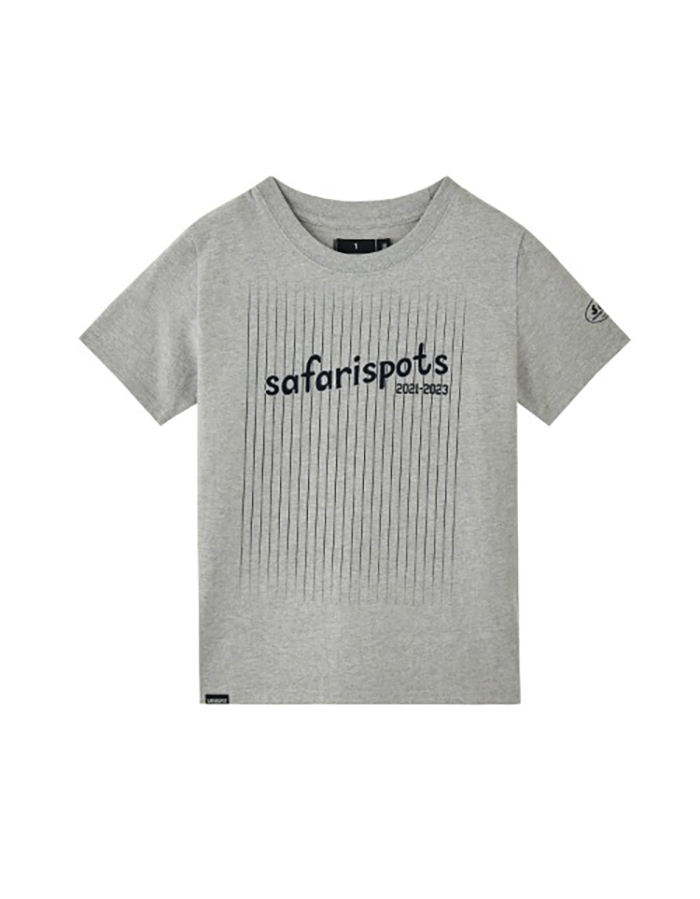 사파리스팟 1/2 SAFARISPOTS MAGAZINE TEE (GRAY)