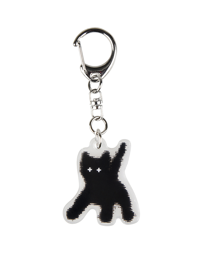 [AEAE] FLASHED CATS EYE KEYRING