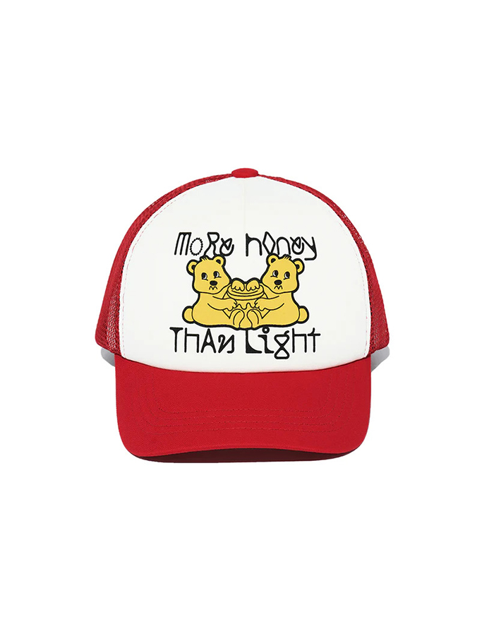 허니스쿱하우스 MHTL HONEY BEARS TRUCKER CAP RED