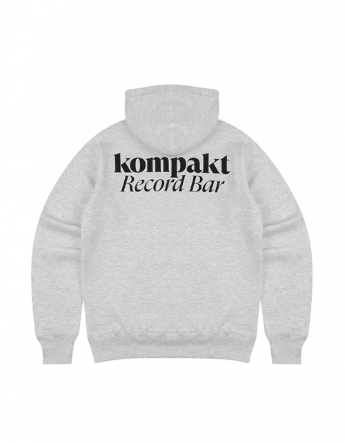 콤팩트 레코드 바 KRB Basic Logo Hoodie - White Melange