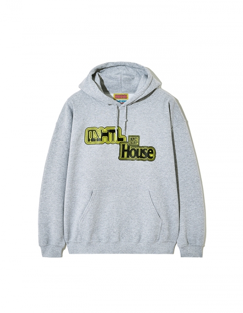 허니스쿱하우스 MHTL STACK HOODED SWEATSHIRT GREY