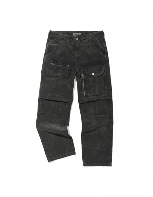 엑스트라오디너리 CORDUROY WS CARGO PANTS CHARCOAL