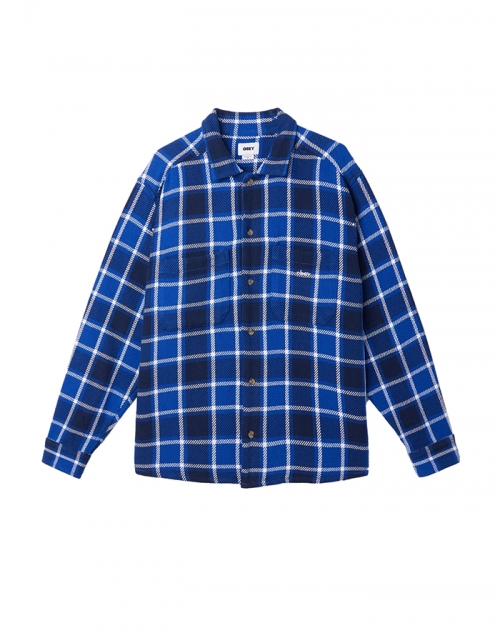 오베이 BIGWIG PLAID WOVEN SURF BLUE MULTI