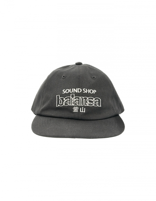 사운드샵발란사 ssb logo cap charcoal