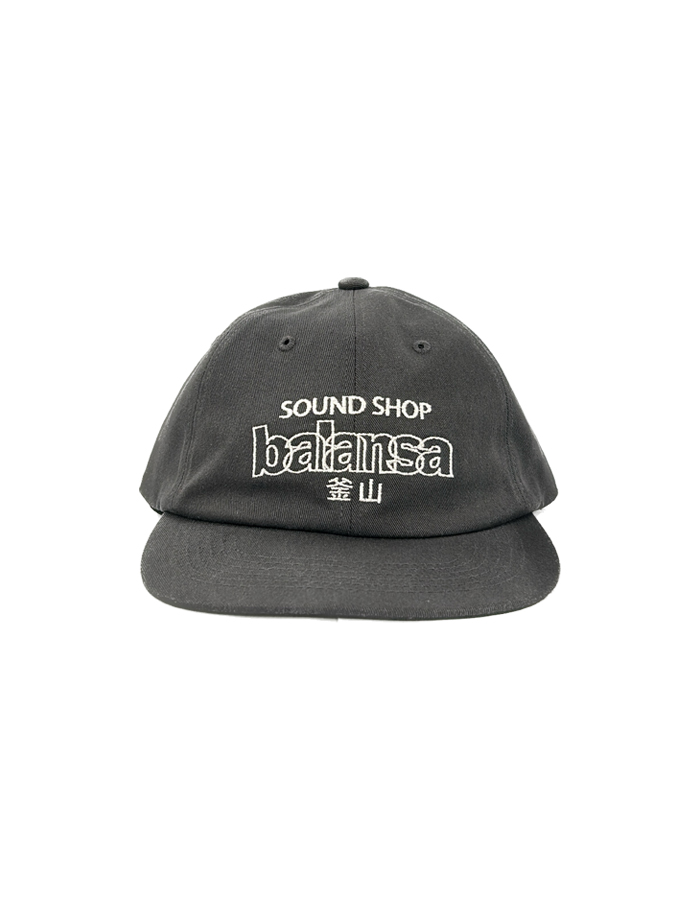 사운드샵발란사 ssb logo cap charcoal