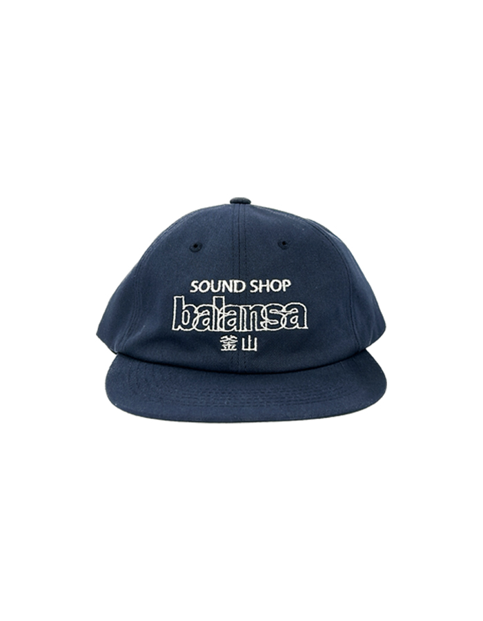 사운드샵발란사 ssb logo cap navy