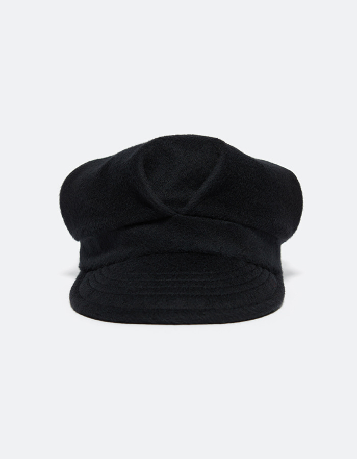 GYEONG Newsboys Cap_Black