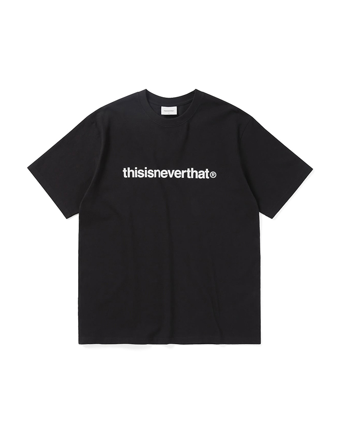 디스이즈네버댓 T-Logo Tee Black