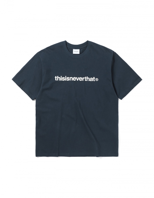 디스이즈네버댓 T-Logo Tee Navy