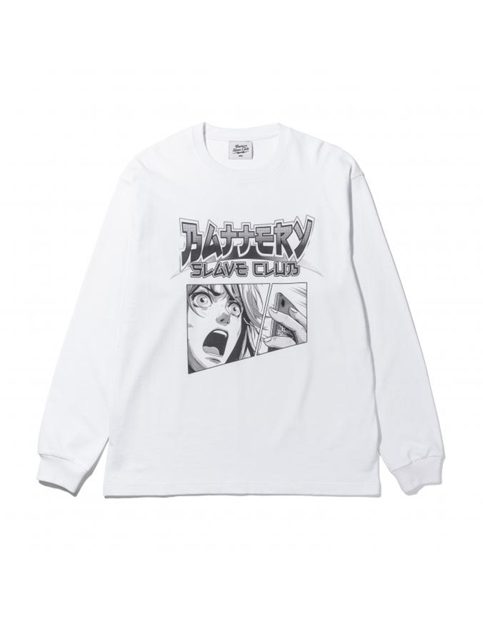 엑스트라오디너리 B.S.C ANIME WHITE LONG SLEEVE WHITE