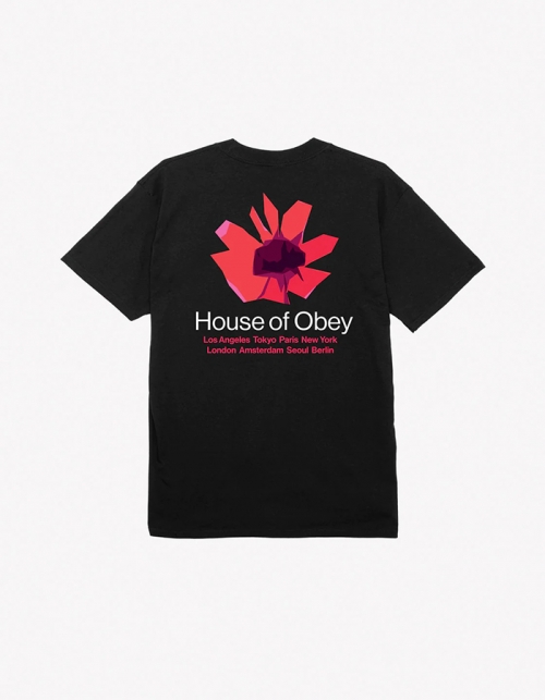 오베이 HOUSE OF OBEY FLORAL BLACK