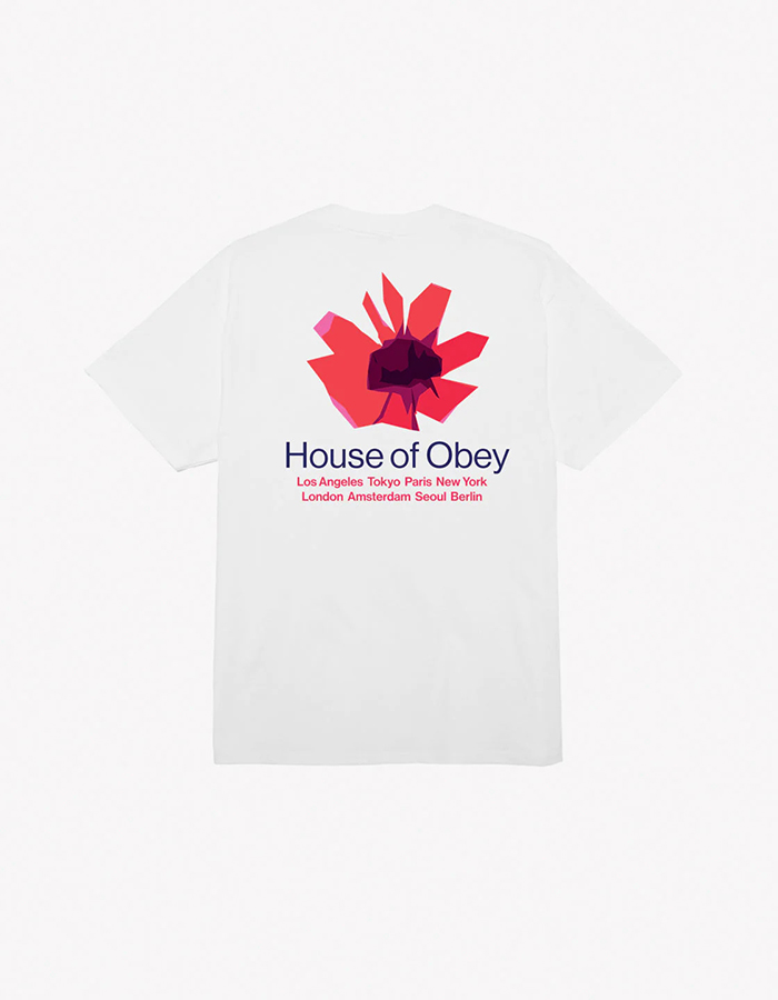 오베이 HOUSE OF OBEY FLORAL WHITE