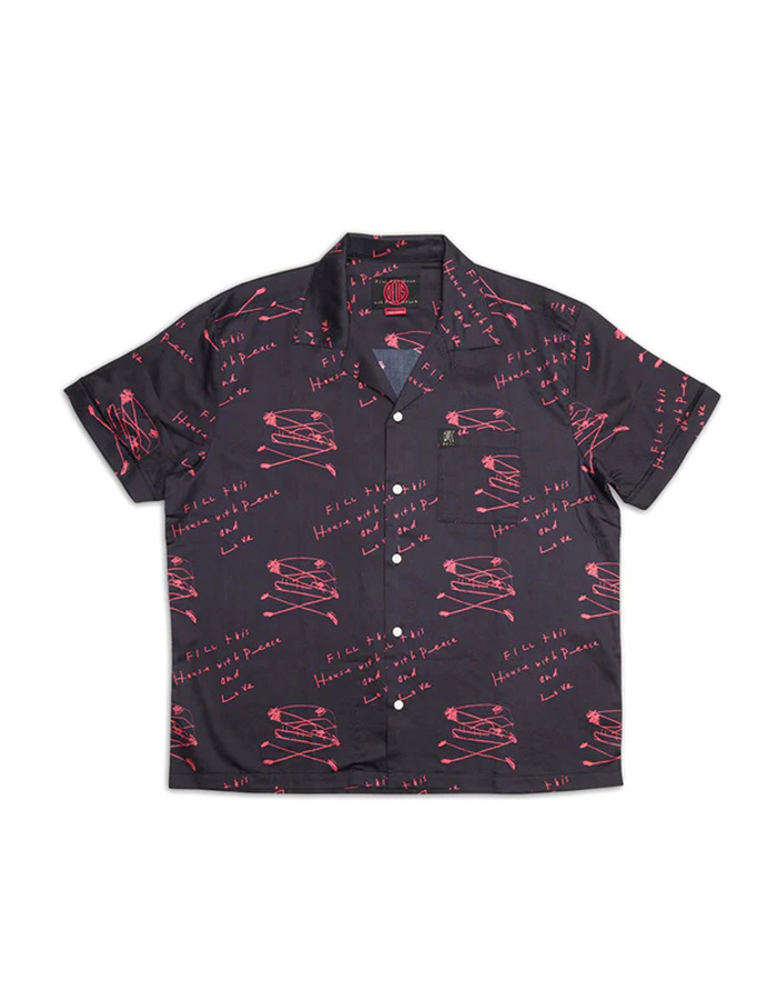 데우스엑스마키나 OLD HOUSE SHIRT RED