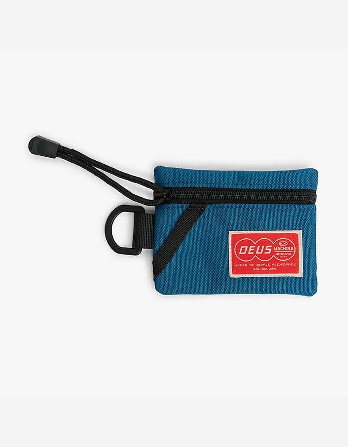 데우스엑스마키나 SKELTER COIN POUCH DUSTY BLUE