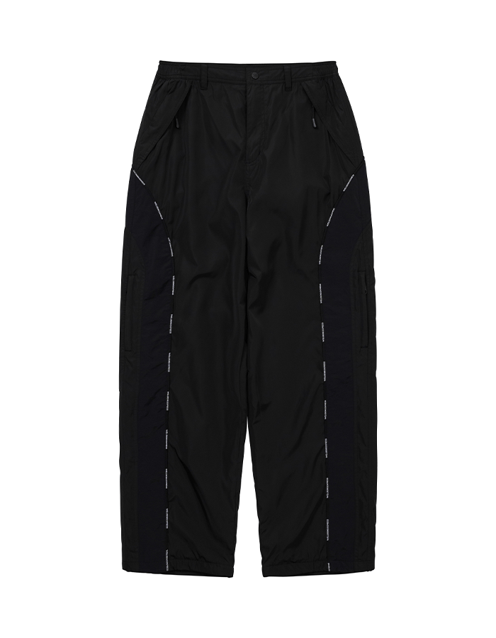 웰빙익스프레스 Nylon Track Pants Black