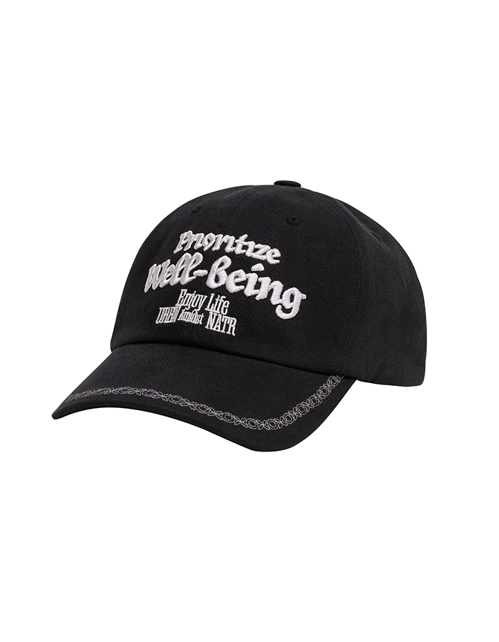 웰빙익스프레스 Wellbeing Ball cap Black