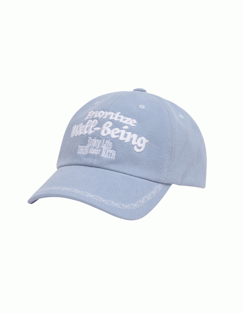 웰빙익스프레스 Wellbeing Ball cap Sky Blue