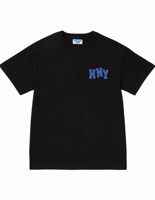 허니스쿱하우스 HNY LOGO TEE BLACK