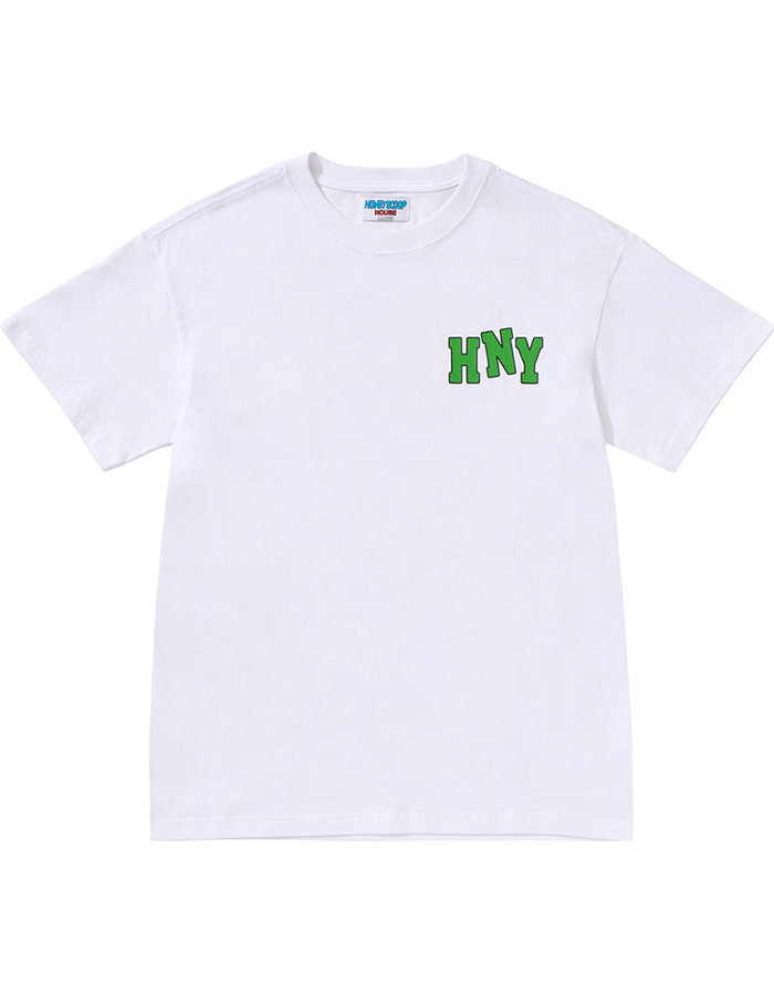 허니스쿱하우스 HNY LOGO TEE WHITE