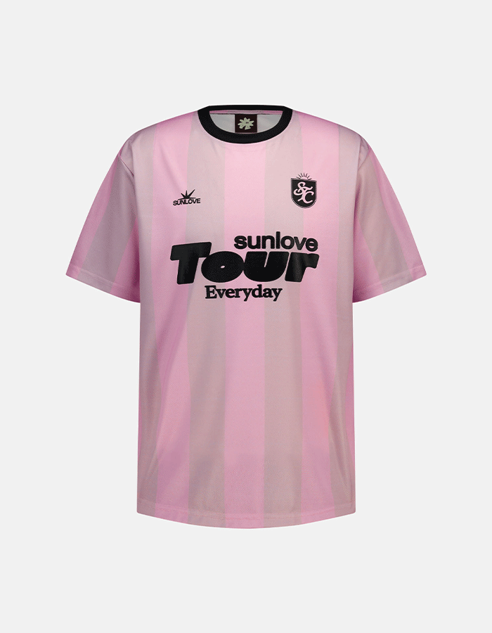 SUNLOVE Club Jersey Tee Pink