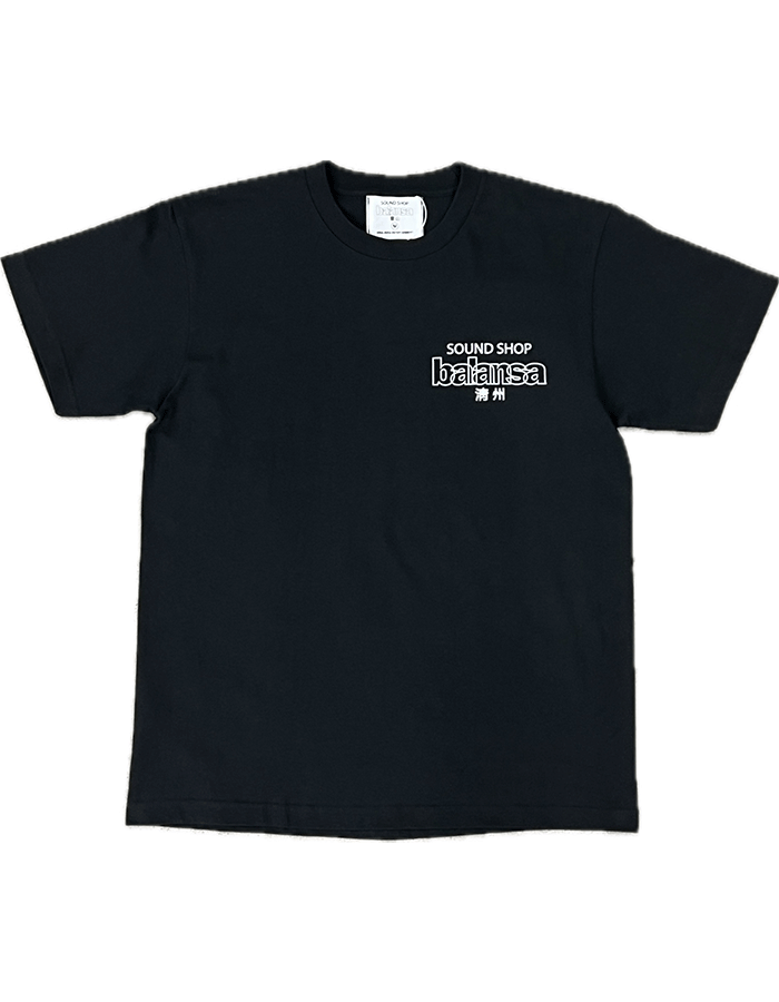 사운드샵발란사 balansa X 청주 LOGO S/S TEE BLACK