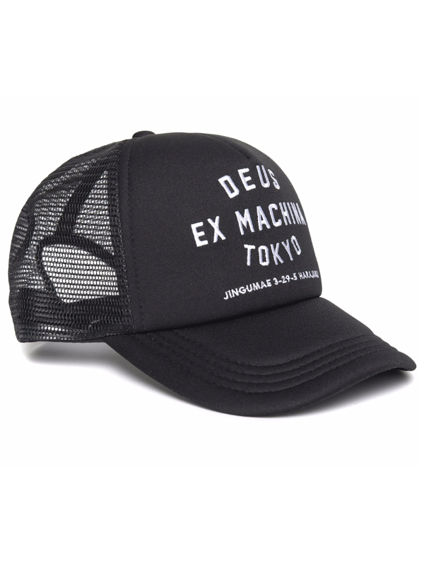 데우스엑스마키나 TOKYO ADDRESS TRUCKER BLACK